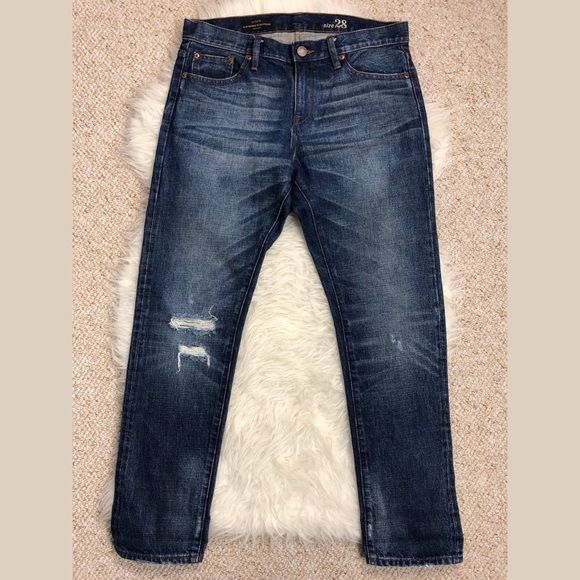 J. Crew Slim Selvedge Broken-in Boyfriend Jean 28 - Picture 5 of 8